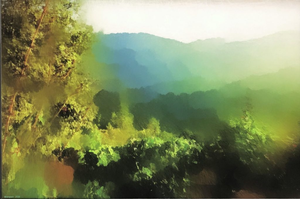 Ben Bronstein: 6.00 AM Light Looking North (Canvas-taulu)