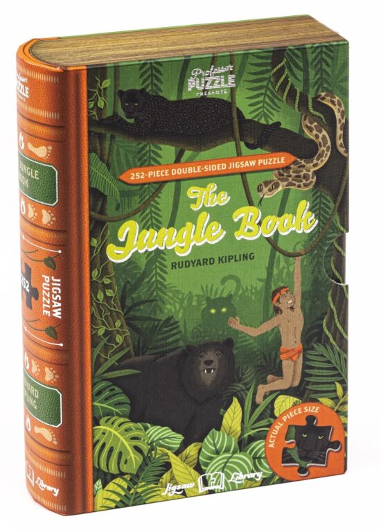 Palapeli 252 palaa Professor Puzzle - The Jungle Book