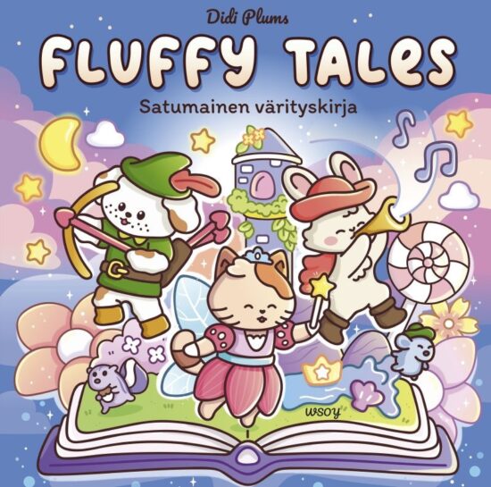 Plums, Didi: Fluffy Tales Satumainen värityskirja