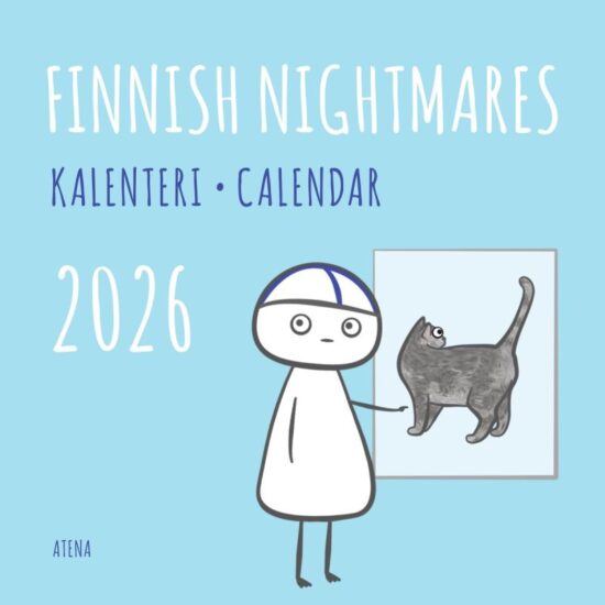 Korhonen, Karoliina: Finnish Nightmares seinäkalenteri 2026