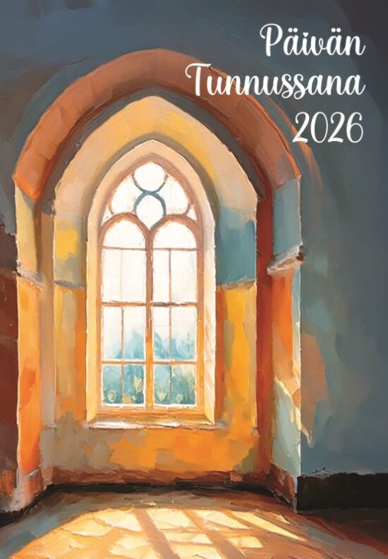 Päivän tunnussana 2026 (pieni, kartonkikartinen)