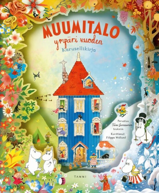 Muumitalo ympäri vuoden - Karusellikirja