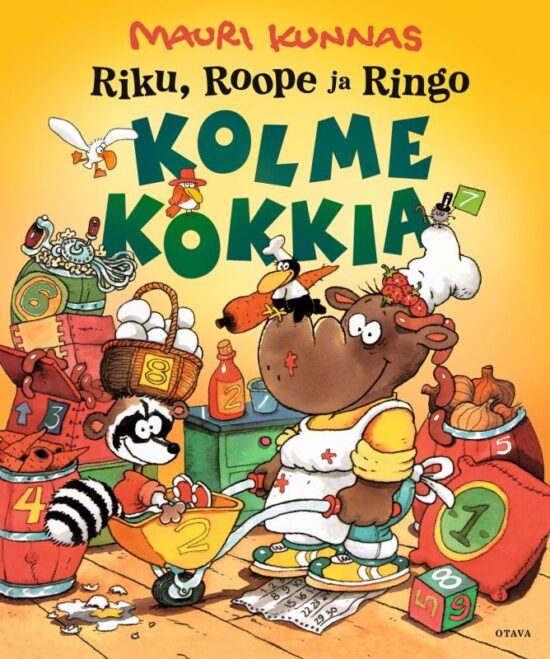 Kunnas, Mauri: Riku, Roope ja Ringo - kolme kokkia