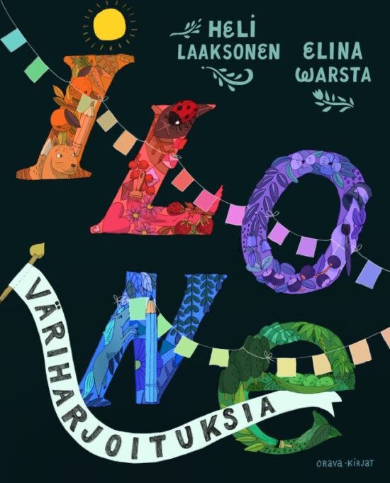 Laaksonen, Warsta: Ilone - Väriharjoituksia-puuhakirja