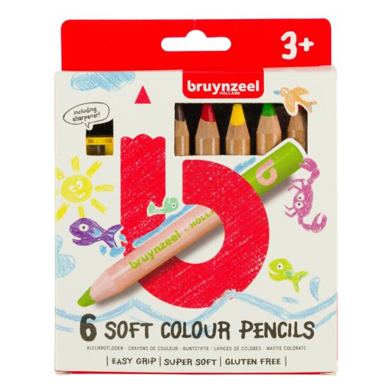 BRUYNZEEL COLOR PEN, paksut pehmeät värikynät 6