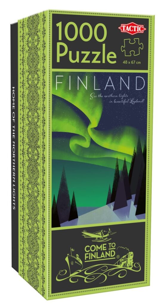 Palapeli CTF Northern Lights 1000 palaa