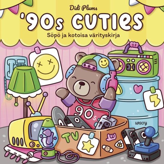 Plums, Didi: '90s Cuties - Söpöjen ystävien värityskirja
