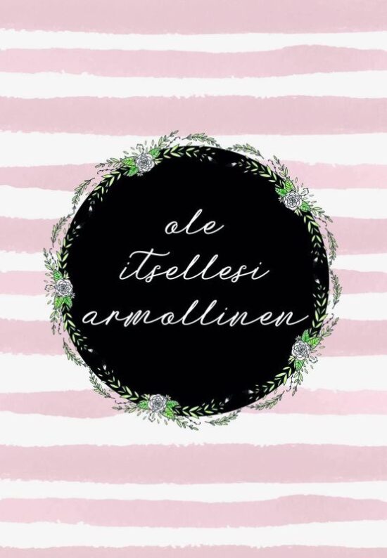 Ole itsellesi armollinen -kortit